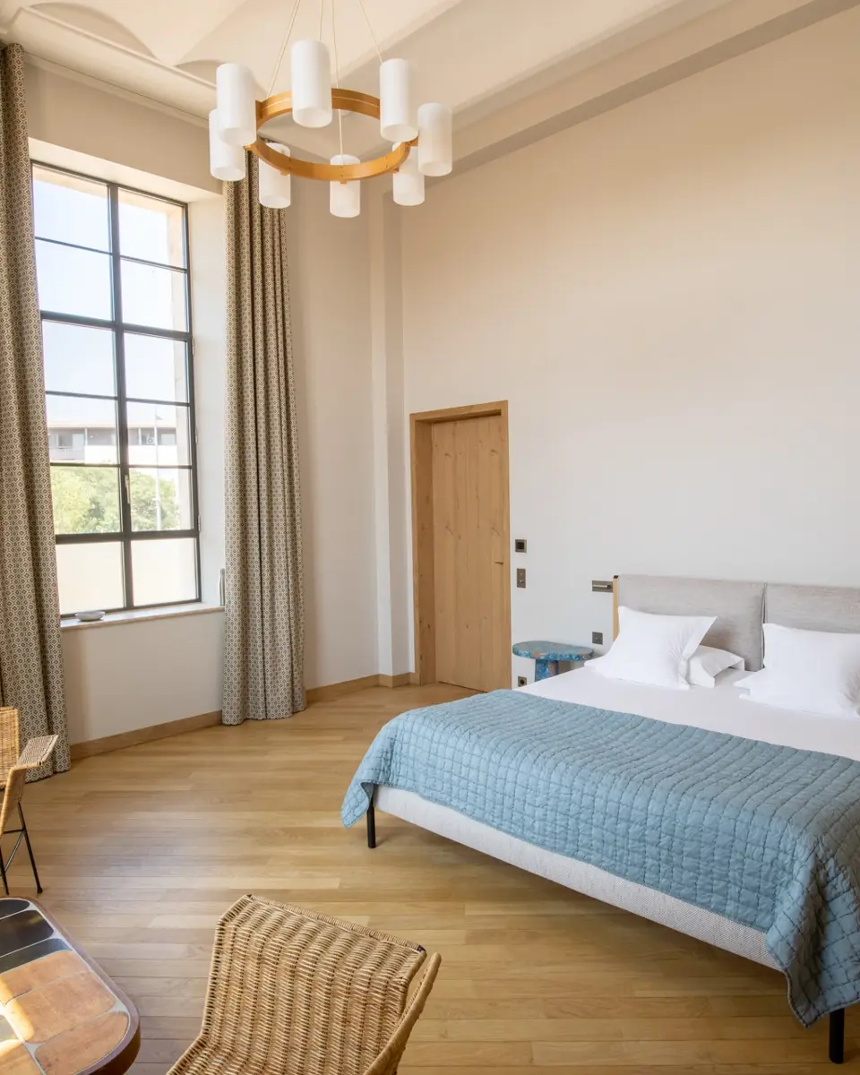 Room at Hôtel du Parc with a window